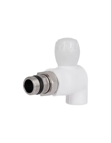 Кран шаровой угловой Blue Ocean 25 мм х 3/4 дюйма, для радиаторов