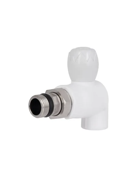 Кран шаровой угловой Blue Ocean 25 мм х 3/4 дюйма, для радиаторов