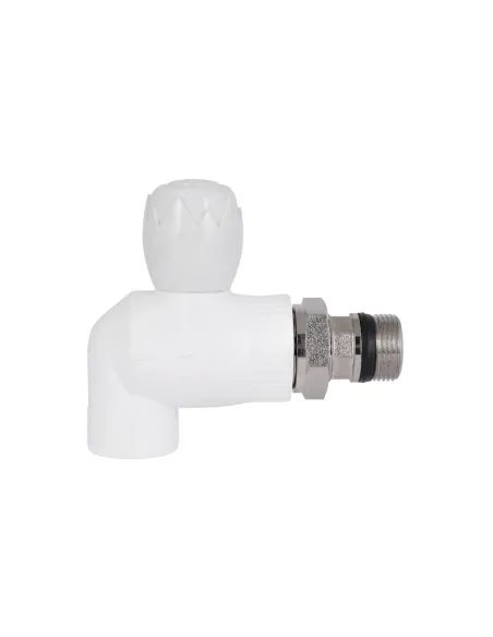 Кран кульовий кутовий Blue Ocean 25 мм х 3/4 дюйма, для радіаторів.