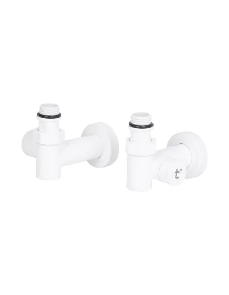 Приборный кран угловой Thermo Alliance Standart SF395W15HEW, 1/2 х 1/2 дюйма, для полотенцесушителей