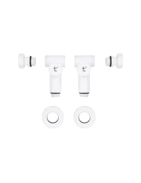 Приладовий кран кутовий Thermo Alliance Standart SF395W15HEW, 1/2 х 1/2 дюйма, для сушки для рушників