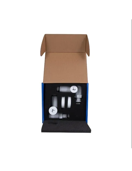 Приборный кран угловой Thermo Alliance Standart SF395W15HEW, 1/2 х 1/2 дюйма, для полотенцесушителей