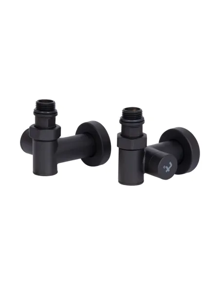 Приладовий кран кутовий Thermo Alliance Standart SF395W15HEB, 1/2 х 1/2 дюйма, для сушки для рушників