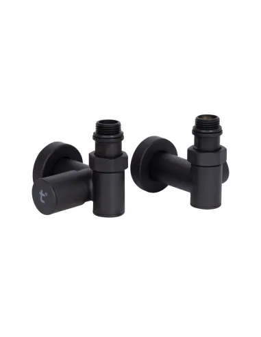 Приладовий кран кутовий Thermo Alliance Standart SF395W15HEB, 1/2 х 1/2 дюйма, для сушки для рушників