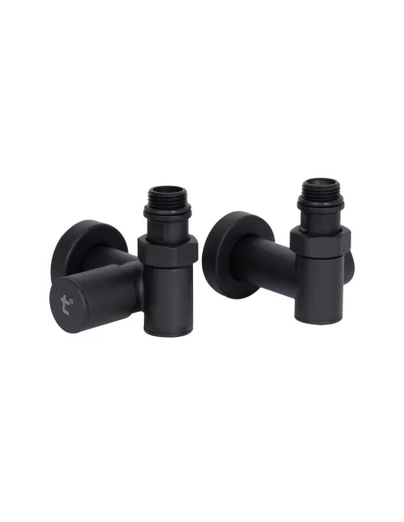 Приборный кран угловой Thermo Alliance Standart SF395W15HEB, 1/2 х 1/2 дюйма, для полотенцесушителей