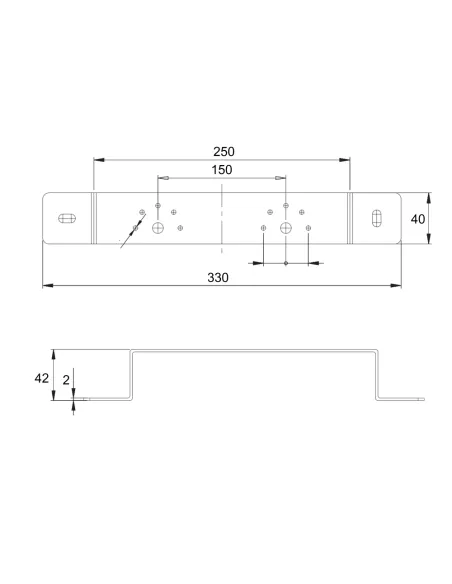Кронштейн Icma 432 150 для монтажу гіпсокартону