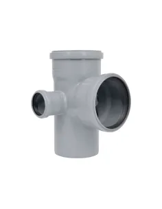 Хрестовина TA Sewage CZ110120 110х50 мм кут 90 для внутрішньої каналізації, двоплощинна