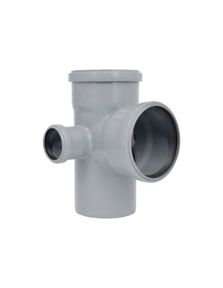 Хрестовина TA Sewage CZ110120 110х50 мм кут 90 для внутрішньої каналізації, двоплощинна