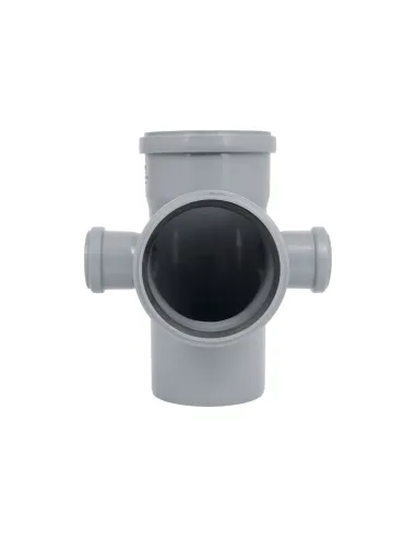 Хрестовина TA Sewage CZ110120 110х50 мм кут 90 для внутрішньої каналізації, двоплощинна