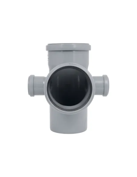 Крестовина TA Sewage CZ110120 110х50 мм угол 90 для внутренней канализации, двухплоскостная