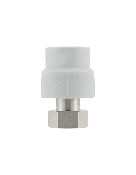 Муфта Raftec ВВ, ф 20х3/4 дюйми PPR з накидною гайкою, латунна