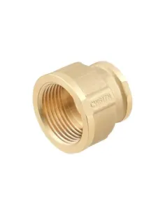 Муфта Raftec Gold DN20х15 ВВ, 3/4х1/2 дюйми, латунна