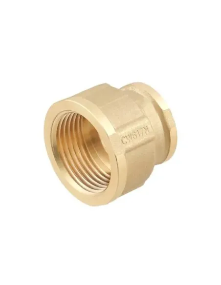 Муфта Raftec Gold DN20х15 ВВ, 3/4х1/2 дюйма, латунная