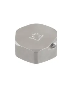 Заглушка Raftec 2 дюйми, РВ, DN50, під пломбу, нікелева