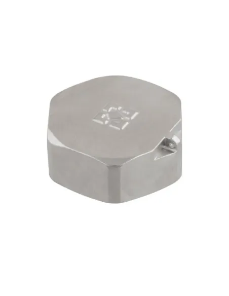 Заглушка Raftec 2 дюйми, РВ, DN50, під пломбу, нікелева