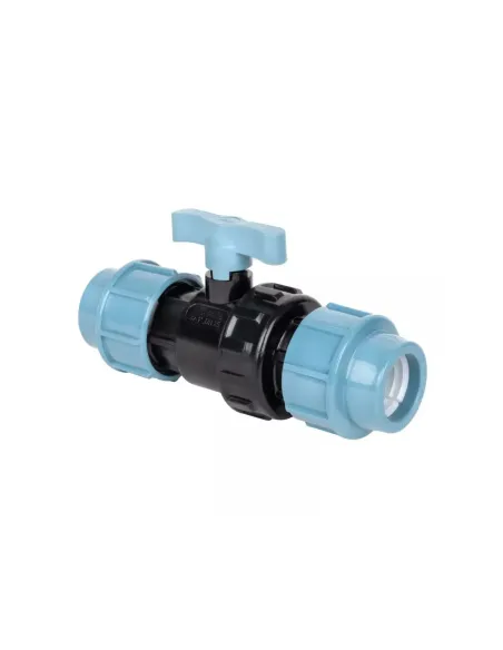 Кран кульовий ITAL ПЕ 25 мм, для поліетиленових труб.