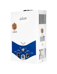 Колонка газова Діон Преміум JSD 06 біла, димохідна купити у Дніпрі та Києві - ціна від КТУ