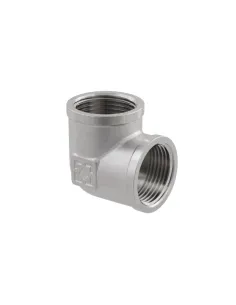 Уголок Raftec U03 DN25, 1 дюйм, ВВ, для металлопластиковых труб, латунный никелированный