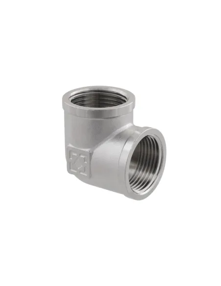 Уголок никелированный Raftec U03 DN25, 1 дюйм, ВВ, резьбовой