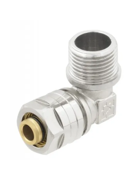 Уголок Raftec UN-1601 ф 16х1/2 дюйма, НН, разборный, для металлопластиковых труб