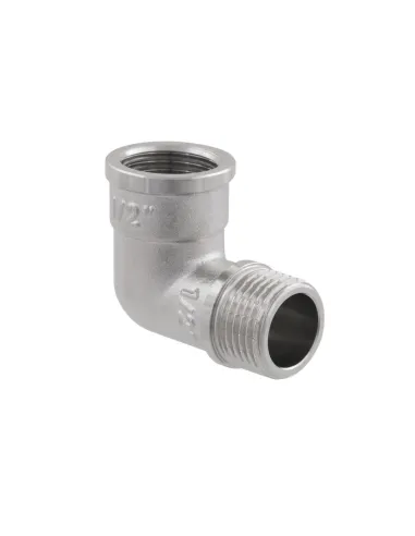 Уголок никелированный Raftec UP01 DN15, 1/2 дюйма, ВН, резьбовой