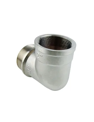 Уголок никелированный Raftec UP02 DN20, 3/4 дюйма, ВН, резьбовой