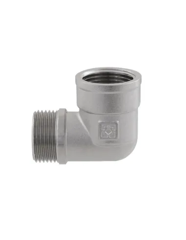 Уголок никелированный Raftec UP03 DN25, 1 дюйм, ВН, резьбовой