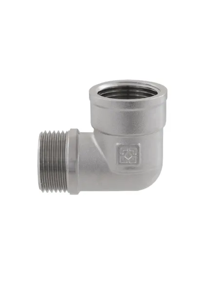 Уголок никелированный Raftec UP03 DN25, 1 дюйм, ВН, резьбовой