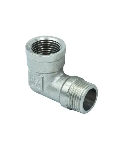 Уголок никелированный Raftec UP04 DN32, 1 1/4 дюйма, ВН, резьбовой