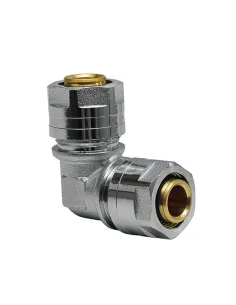 Уголок Raftec UR-2020 ф 16х16 мм, разборный, для металлопластиковых труб