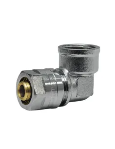 Уголок Raftec UV-1601 ф 16х1/2 дюйма, ВВ, разборный, для металлопластиковых труб