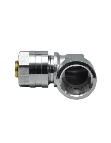 Уголок Raftec UV-1601 ф 16х1/2 дюйма, ВВ, разборный, для металлопластиковых труб