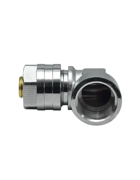 Уголок Raftec UV-1601 ф 16х1/2 дюйма, ВВ, разборный, для металлопластиковых труб