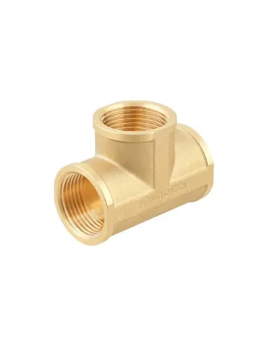 Трійник Raftec GOLD ВВВ 1 дюйм латунний