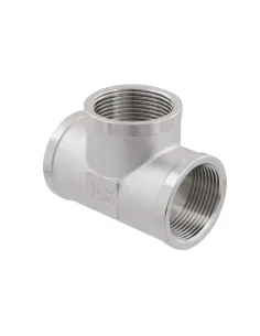 Тройник Raftec PN40 ВВВ 1 1/4 дюйма латунный, никель