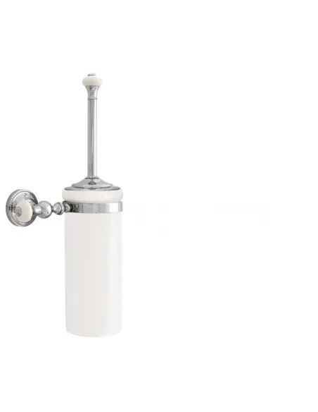 Йоршик для унітазу Kugu Pan 005C хром, кераміка - 1