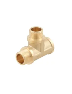 Тройник Raftec GOLD ВНН 1/2 дюйма латунный