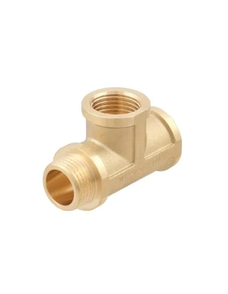 Тройник Raftec GOLD ВВН 1/2 дюйма латунный