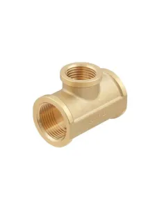 Трійник редукційний Raftec GOLD ВВВ 3/4х1/2х3/4 дюйма латунний