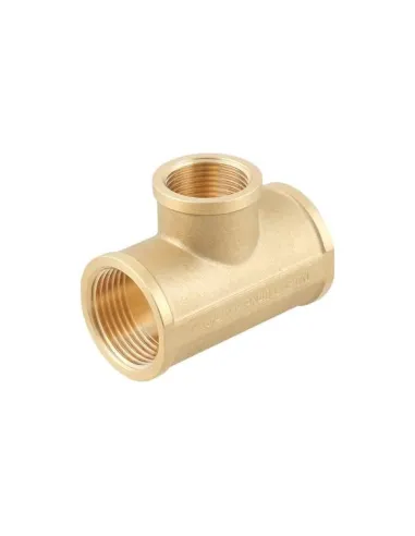 Трійник редукційний Raftec GOLD ВВВ 1х3/4х1 дюйм латунний