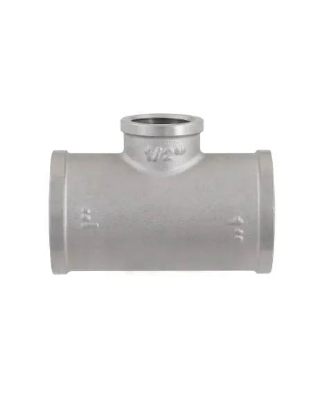 Трійник редукційний Raftec PN40 ВВВ 1х1/2х1 дюйм латунний