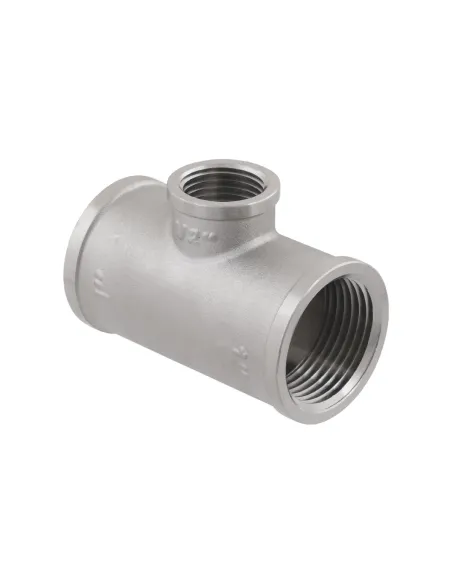 Трійник редукційний Raftec PN40 ВВВ 1х1/2х1 дюйм латунний