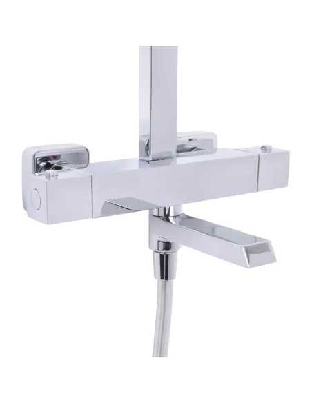Душевая система с термостатом Q-Тap Sloup QTSLO51103OC48217 Chrome
