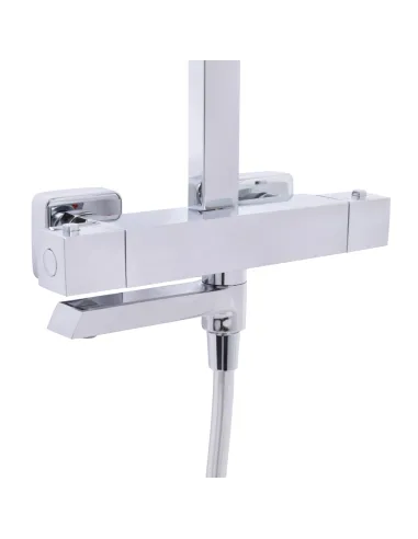 Душевая система с термостатом Q-Тap Sloup QTSLO51103OC48217 Chrome