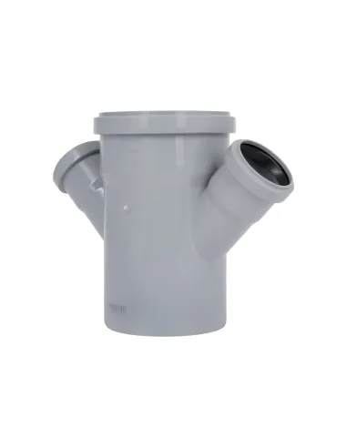 Крестовина TA Sewage 110х50х50х110 мм угол 45 для внутренней канализации, двухплоскостная