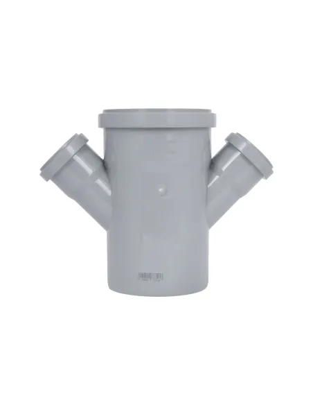 Крестовина TA Sewage 110х50х50х110 мм угол 45 для внутренней канализации, двухплоскостная