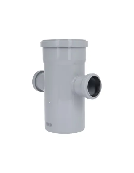 Хрестовина TA Sewage 110х50х50х110 мм кут 90 для внутрішньої каналізації, двоплощинна