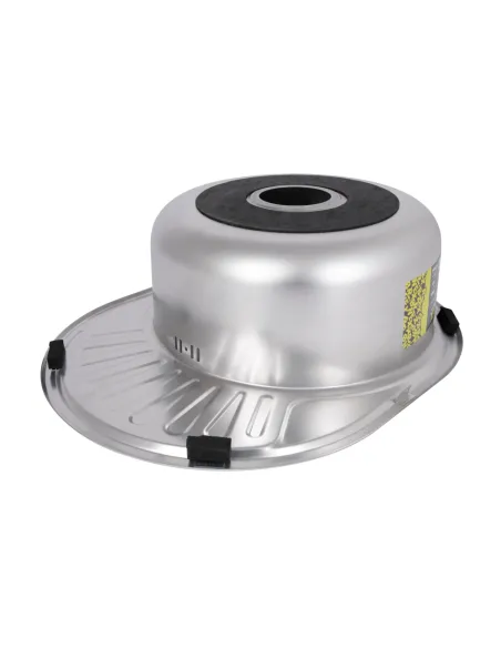 Мийка для кухні овальна Brinex 5745 BRIN5745SAT08 Satin з нержавіючої сталі