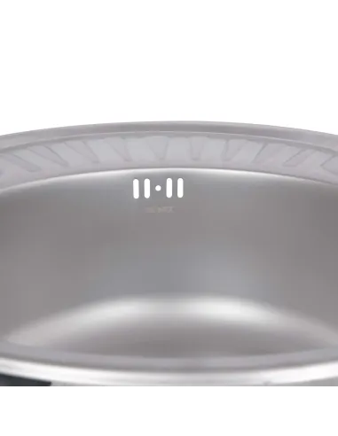 Мойка для кухни овальная Brinex 5745 BRIN5745SAT08 Satin из нержавеющей стали