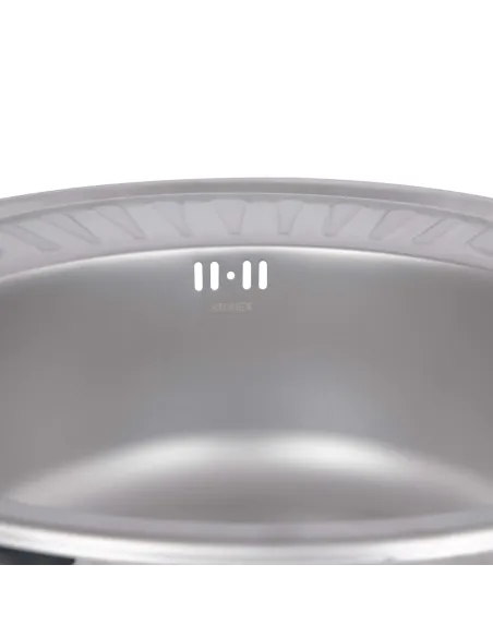 Мойка для кухни овальная Brinex 5745 BRIN5745SAT08 Satin из нержавеющей стали